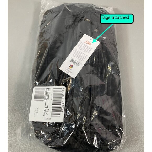 Lug Trolley XL - Midnight Black Travel Pouch with Wipeable Lining - Picture 3 of 8